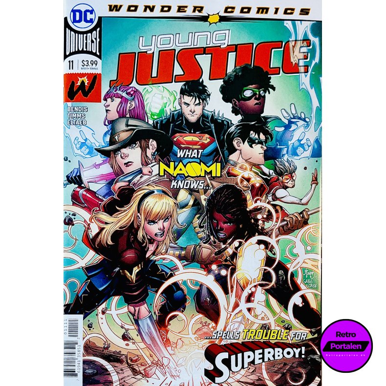 Young Justice Nr. 11 (Wonder Comics) (Bendis) (Engelsk) (DC Comics) (Tegneserie)