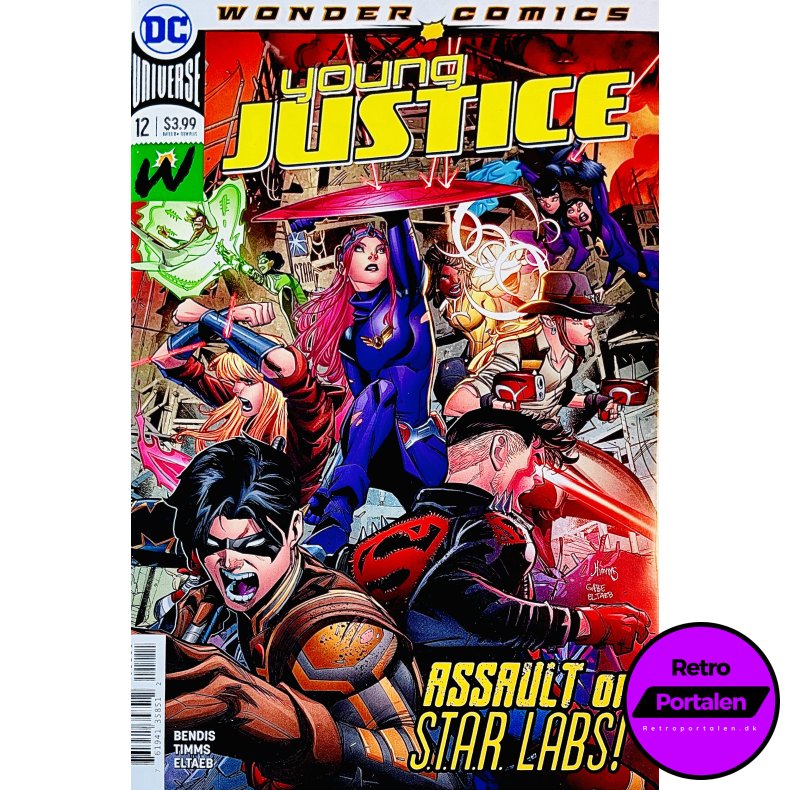 Young Justice Nr. 12 (Wonder Comics) (Bendis) (Engelsk) (DC Comics) (Tegneserie)