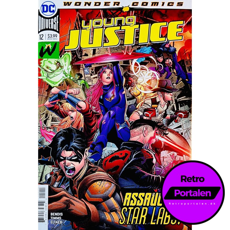 Young Justice Nr. 12 (Wonder Comics) (Bendis) (Engelsk) (DC Comics) (Tegneserie)