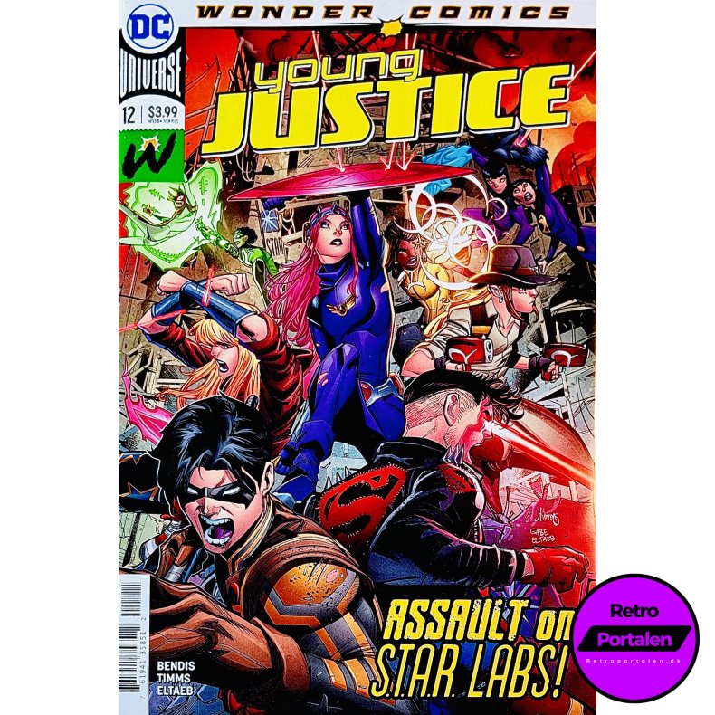 Young Justice Nr. 12 (Wonder Comics) (Bendis) (Engelsk) (DC Comics) (Tegneserie)