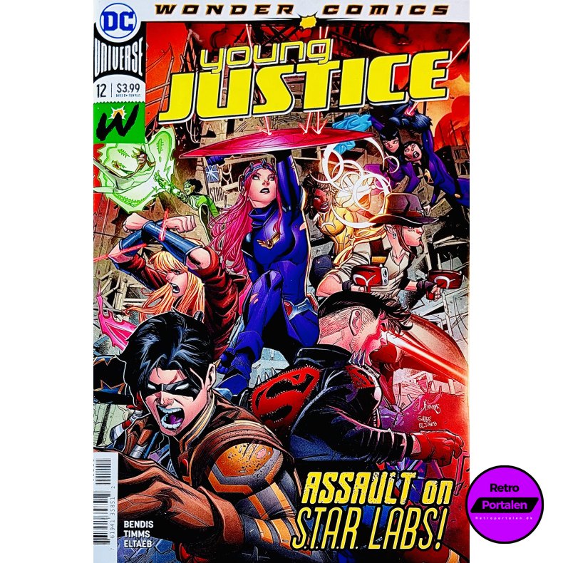 Young Justice Nr. 12 (Wonder Comics) (Bendis) (Engelsk) (DC Comics) (Tegneserie)