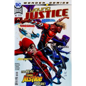 Young Justice Nr. 14 (Wonder Comics) (Bendis) (Engelsk) (DC Comics) (Tegneserie)