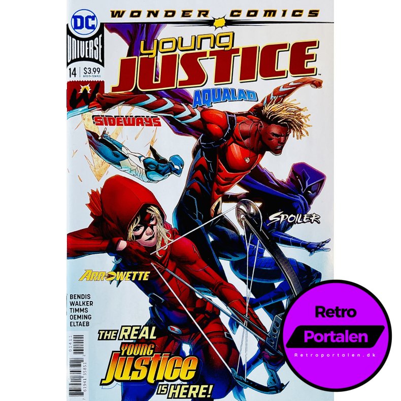 Young Justice Nr. 14 (Wonder Comics) (Bendis) (Engelsk) (DC Comics) (Tegneserie)