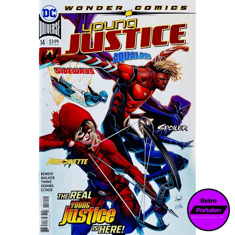 Young Justice Nr. 14 (Wonder Comics) (Bendis) (Engelsk) (DC Comics) (Tegneserie)