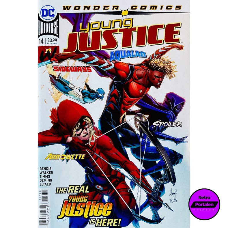 Young Justice Nr. 14 (Wonder Comics) (Bendis) (Engelsk) (DC Comics) (Tegneserie)
