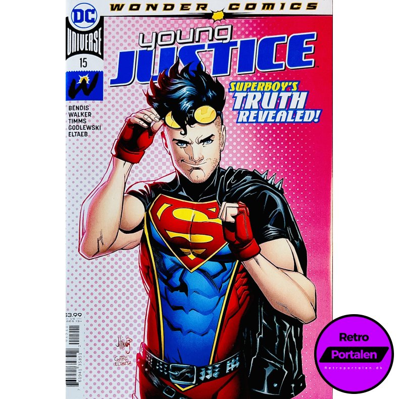 Young Justice Nr. 15 (Wonder Comics) (Bendis) (Engelsk) (DC Comics) (Tegneserie)