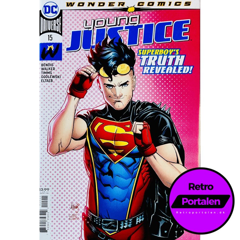 Young Justice Nr. 15 (Wonder Comics) (Bendis) (Engelsk) (DC Comics) (Tegneserie)
