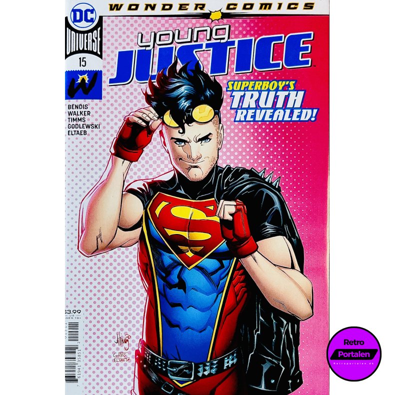 Young Justice Nr. 15 (Wonder Comics) (Bendis) (Engelsk) (DC Comics) (Tegneserie)