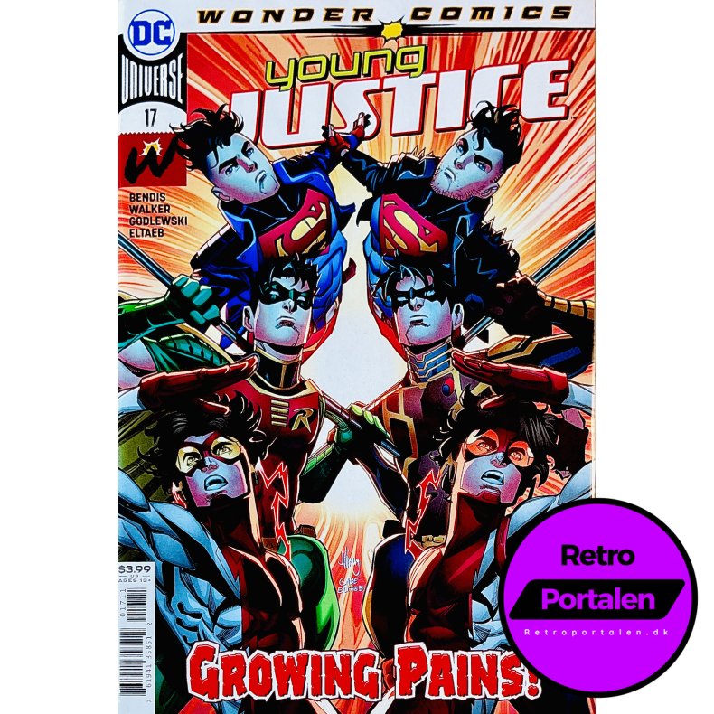 Young Justice Nr. 17 (Wonder Comics) (Bendis) (Engelsk) (DC Comics) (Tegneserie)