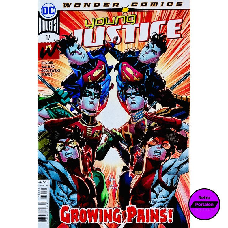 Young Justice Nr. 17 (Wonder Comics) (Bendis) (Engelsk) (DC Comics) (Tegneserie)