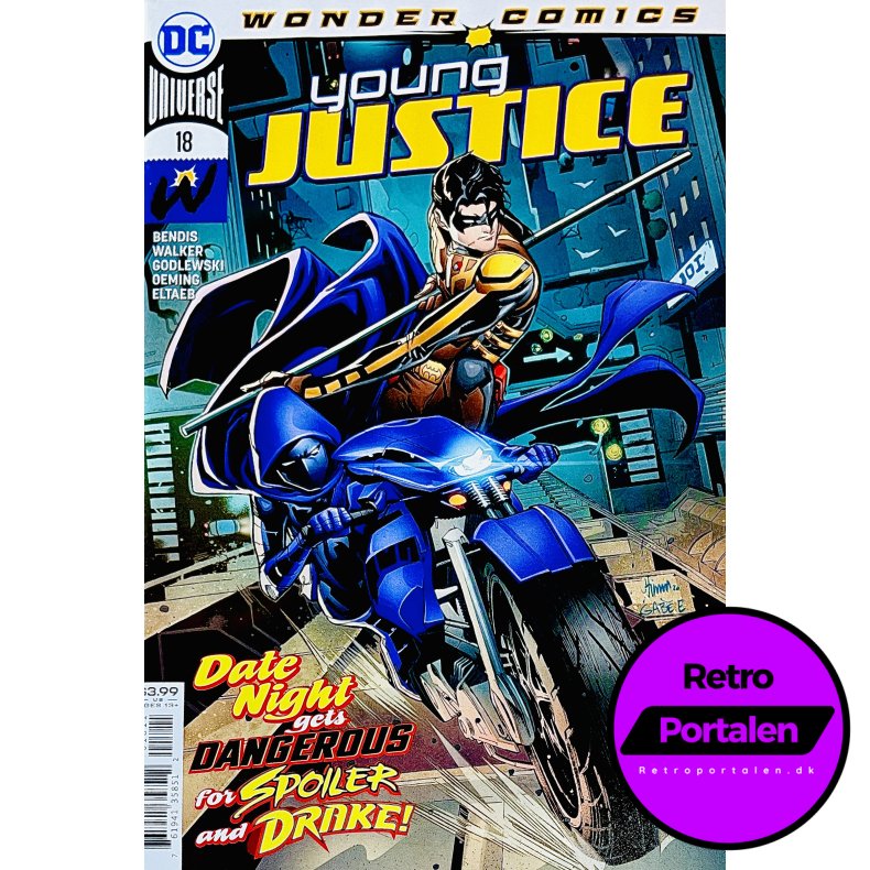 Young Justice Nr. 18 (Wonder Comics) (Bendis) (Engelsk) (DC Comics) (Tegneserie)