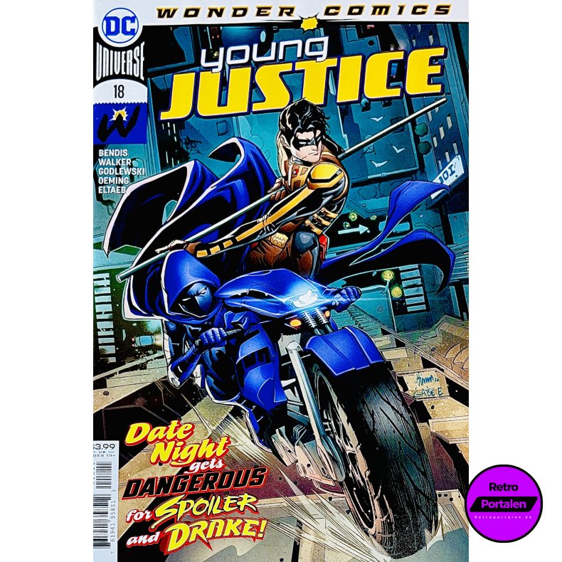 Young Justice Nr. 18 (Wonder Comics) (Bendis) (Engelsk) (DC Comics) (Tegneserie)