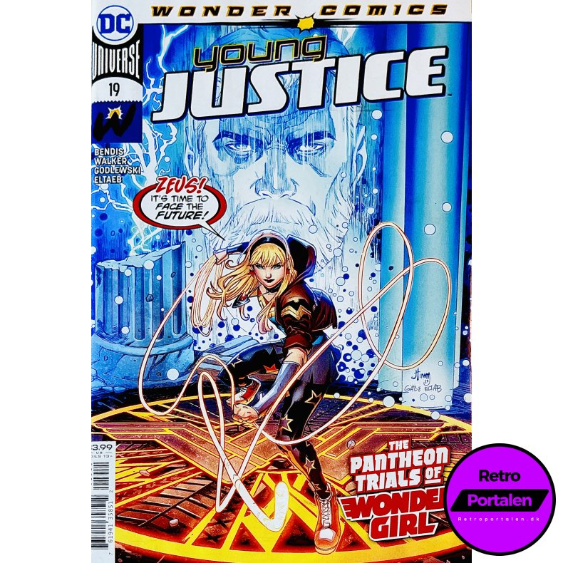 Young Justice Nr. 19 (Wonder Comics) (Bendis) (Engelsk) (DC Comics) (Tegneserie)