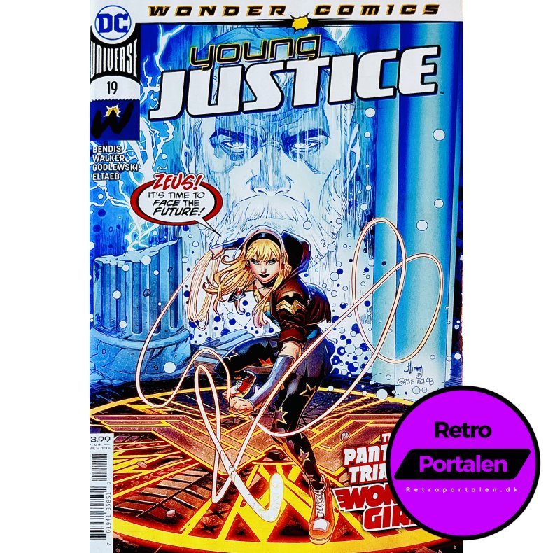 Young Justice Nr. 19 (Wonder Comics) (Bendis) (Engelsk) (DC Comics) (Tegneserie)