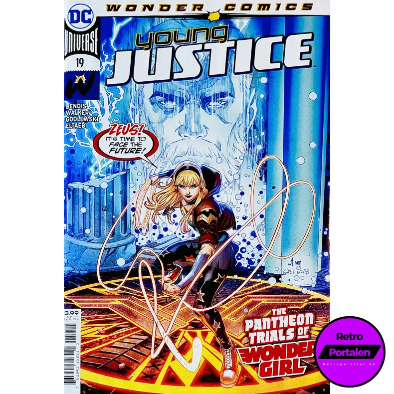 Young Justice Nr. 19 (Wonder Comics) (Bendis) (Engelsk) (DC Comics) (Tegneserie)