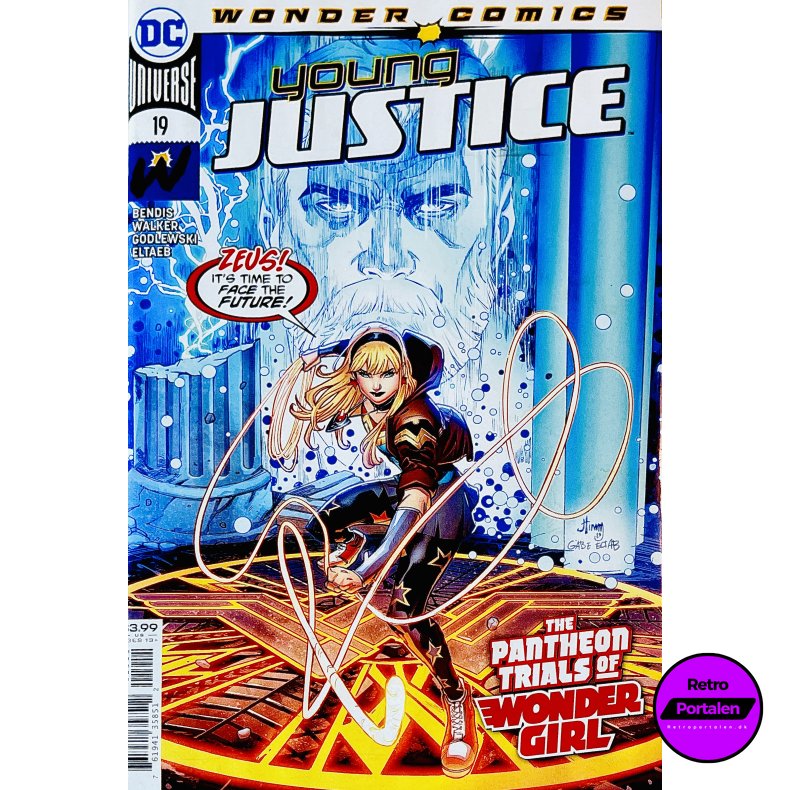 Young Justice Nr. 19 (Wonder Comics) (Bendis) (Engelsk) (DC Comics) (Tegneserie)