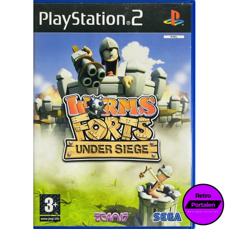 Worms Forts: Under Siege (PS2)