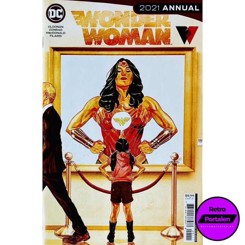 Wonder Woman 2021 Annual (Cloonan / Conrad) (Engelsk) (DC Comics) (Tegneserie)