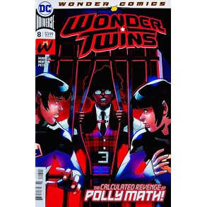 Wonder Twins Nr. 8 (Wonder Comics) (Russell / Norton) (Engelsk) (DC Comics) (Tegneserie)