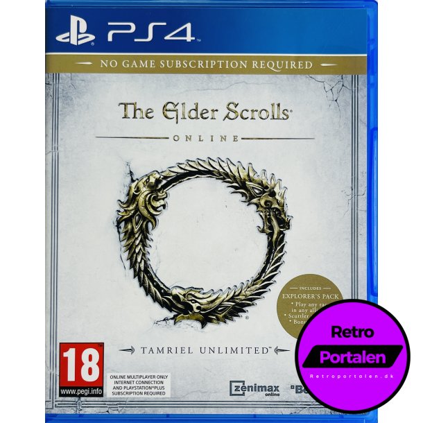 The Elder Scrolls Online (Tamriel Unlimited) (PS4)