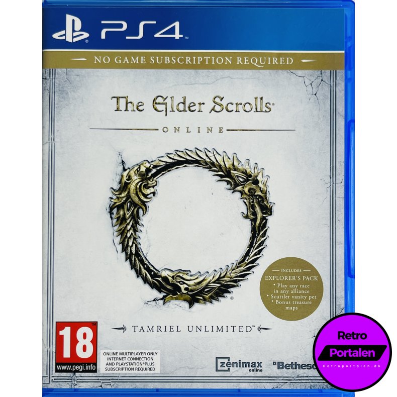 The Elder Scrolls Online (Tamriel Unlimited) (PS4)
