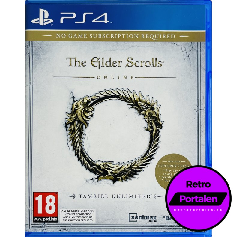 The Elder Scrolls Online (Tamriel Unlimited) (PS4)