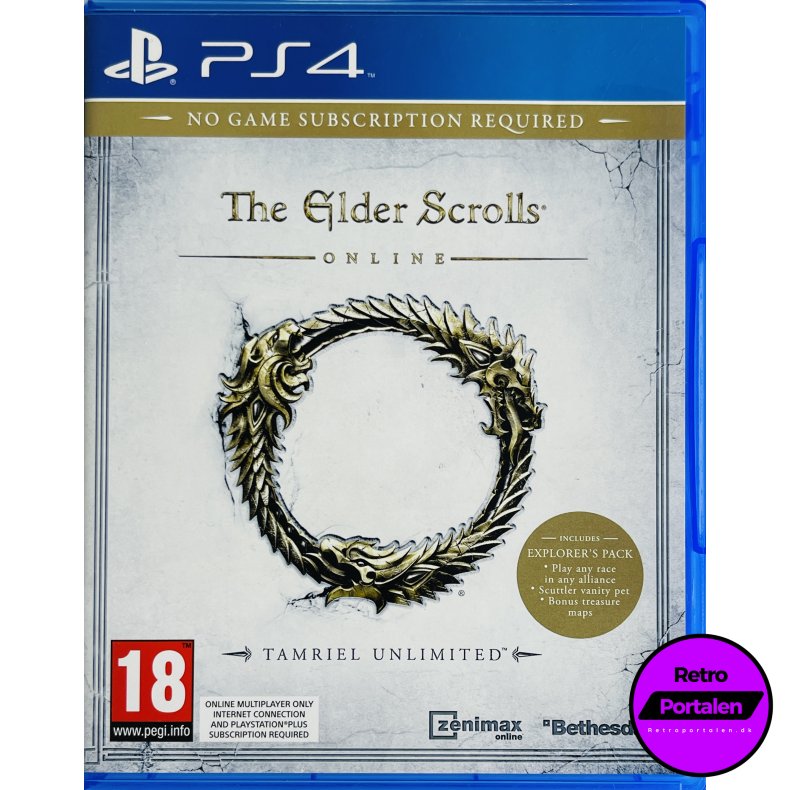The Elder Scrolls Online (Tamriel Unlimited) (PS4)