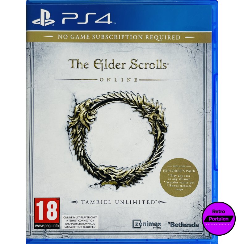 The Elder Scrolls Online (Tamriel Unlimited) (PS4)