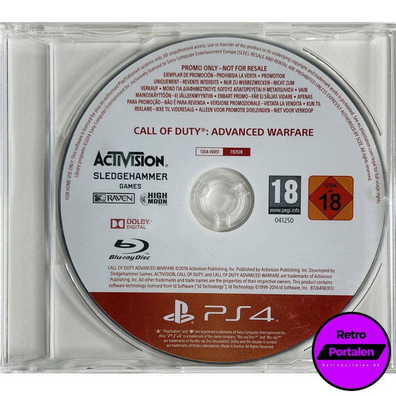 Call Of Duty: Advanced Warfare (Promo) (PS4)