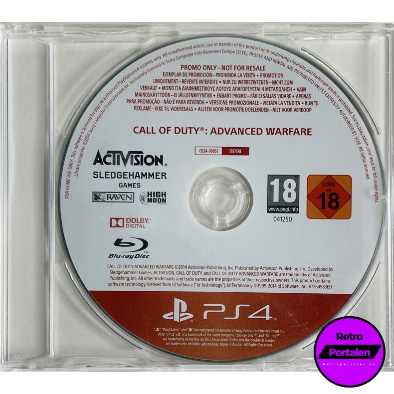 Call Of Duty: Advanced Warfare (Promo) (PS4)