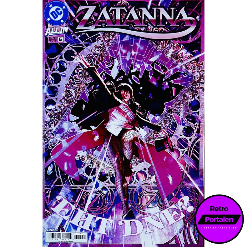 Zatanna Nr. 6 (Campbell) (Engelsk) (DC Comics) (Tegneserie)
