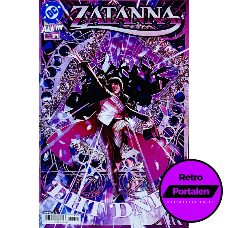 Zatanna Nr. 6 (Campbell) (Engelsk) (DC Comics) (Tegneserie)