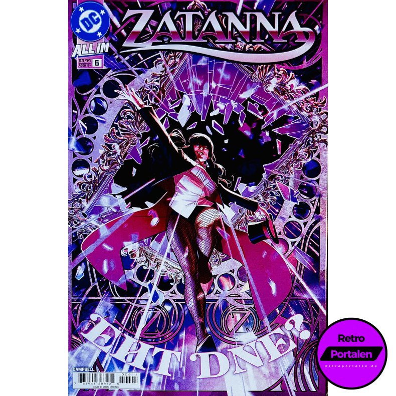Zatanna Nr. 6 (Campbell) (Engelsk) (DC Comics) (Tegneserie)
