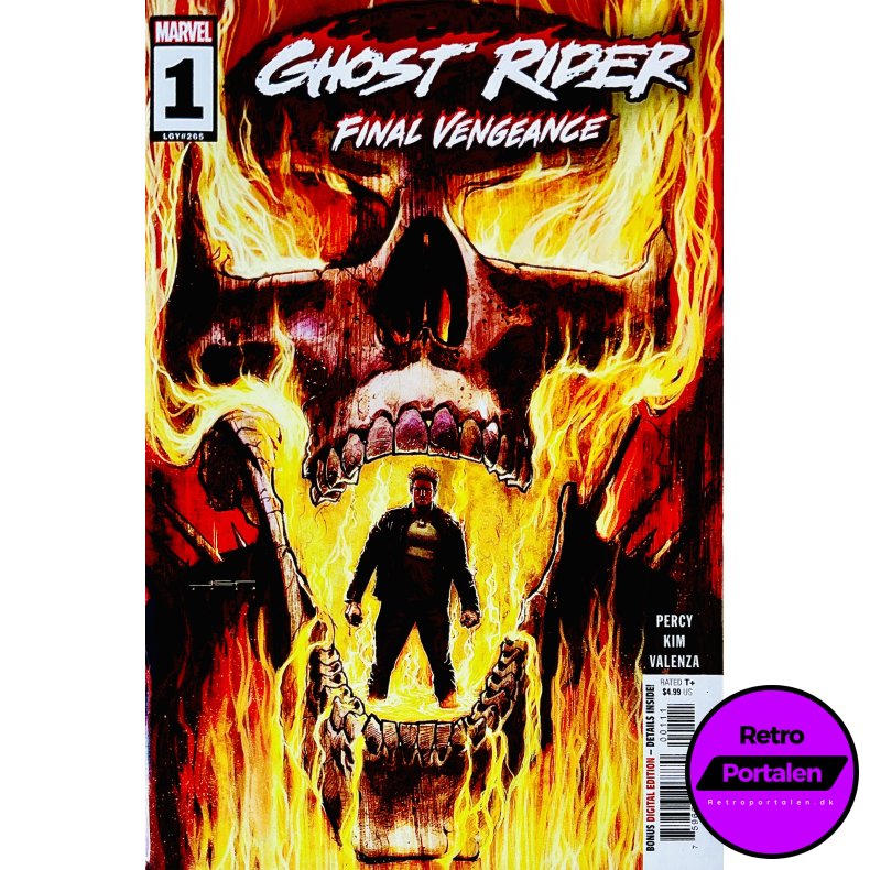 Ghost Rider: Final Vengeance Nr. 1 (LGY#265) (Percy / Kim / Valenza) (Engelsk) (Marvel) (Tegneserie)