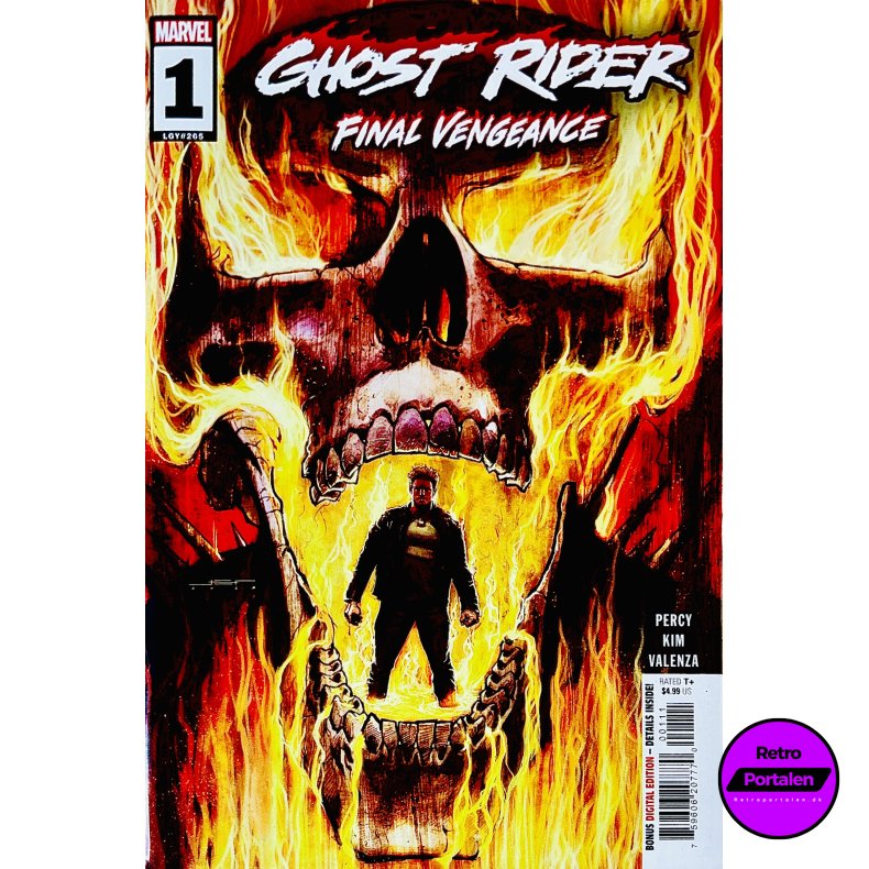 Ghost Rider: Final Vengeance Nr. 1 (LGY#265) (Percy / Kim / Valenza) (Engelsk) (Marvel) (Tegneserie)
