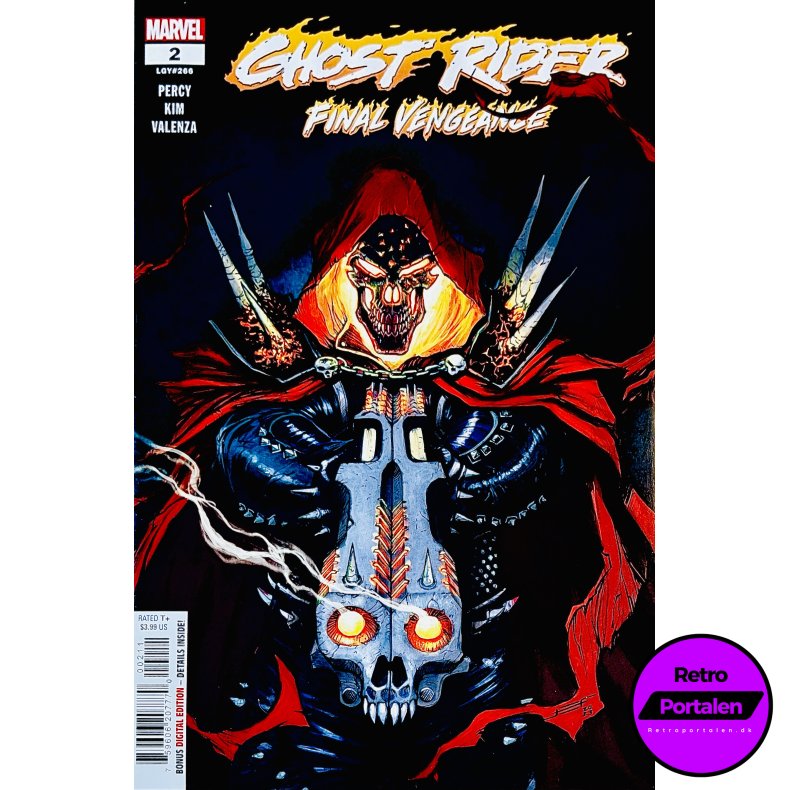 Ghost Rider: Final Vengeance Nr. 2 (LGY#266) (Percy / Kim / Valenza) (Engelsk) (Marvel) (Tegneserie)