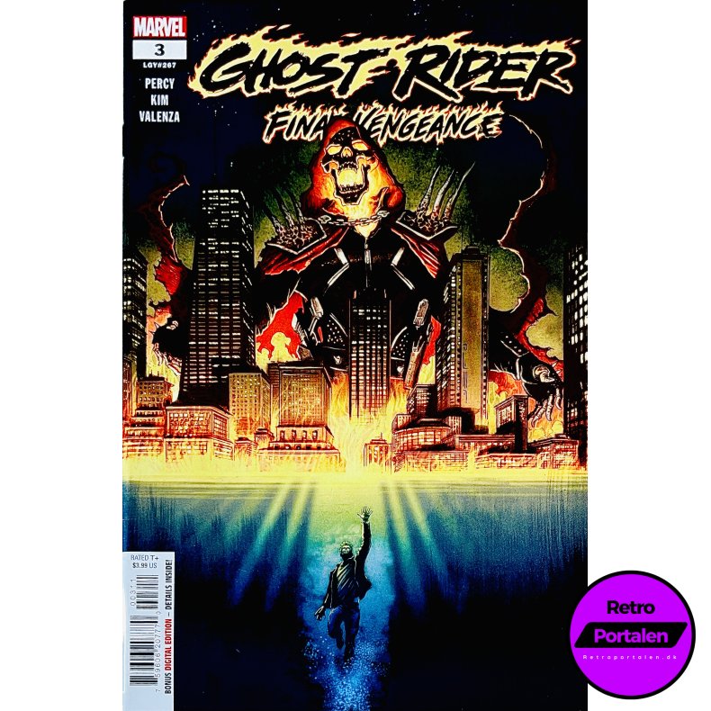 Ghost Rider: Final Vengeance Nr. 3 (LGY#267) (Percy / Kim / Valenza) (Engelsk) (Marvel) (Tegneserie)