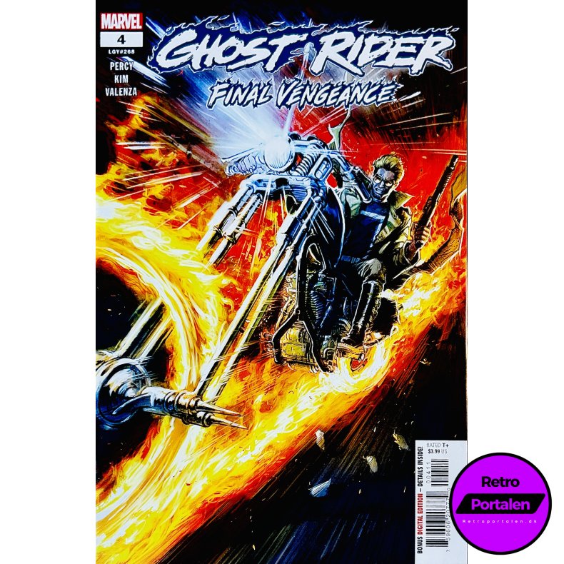 Ghost Rider: Final Vengeance Nr. 4 (LGY#268) (Percy / Kim / Valenza) (Engelsk) (Marvel) (Tegneserie)