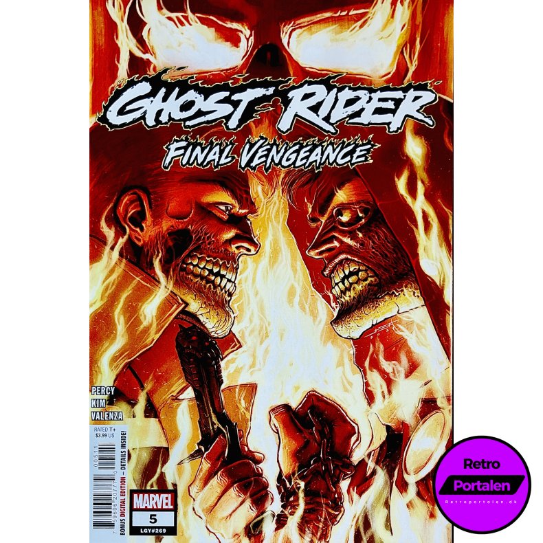 Ghost Rider: Final Vengeance Nr. 5 (LGY#269) (Percy / Kim / Valenza) (Engelsk) (Marvel) (Tegneserie)