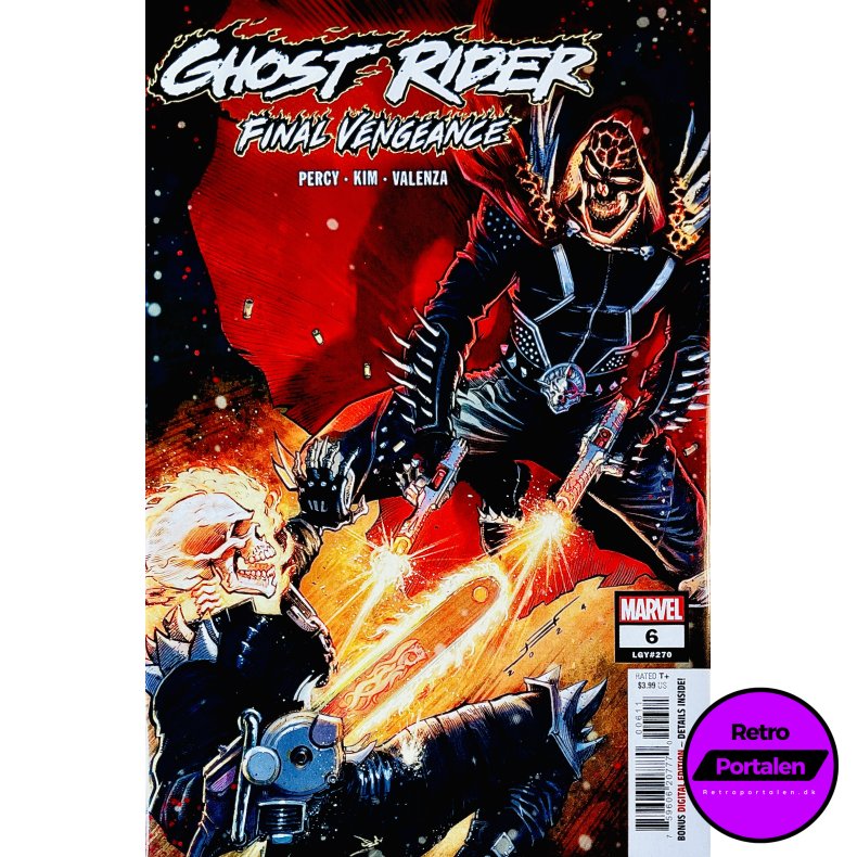 Ghost Rider: Final Vengeance Nr. 6 (LGY#270) (Percy / Kim / Valenza) (Engelsk) (Marvel) (Tegneserie)