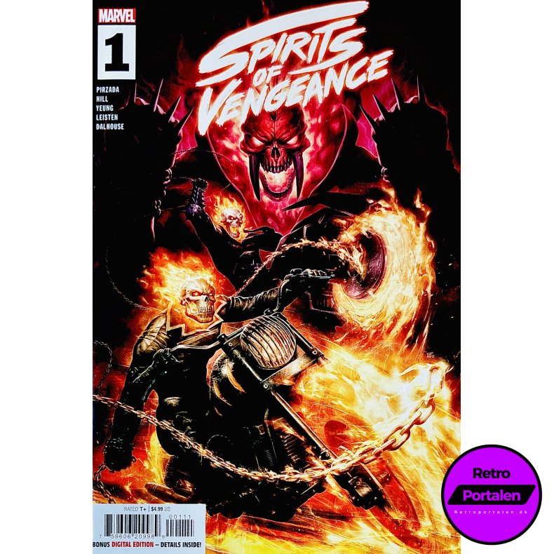Spirits Of Vengeance Nr. 1 (Pirzada / Hill / Yeung) (Engelsk) (Marvel) (Tegneserie)