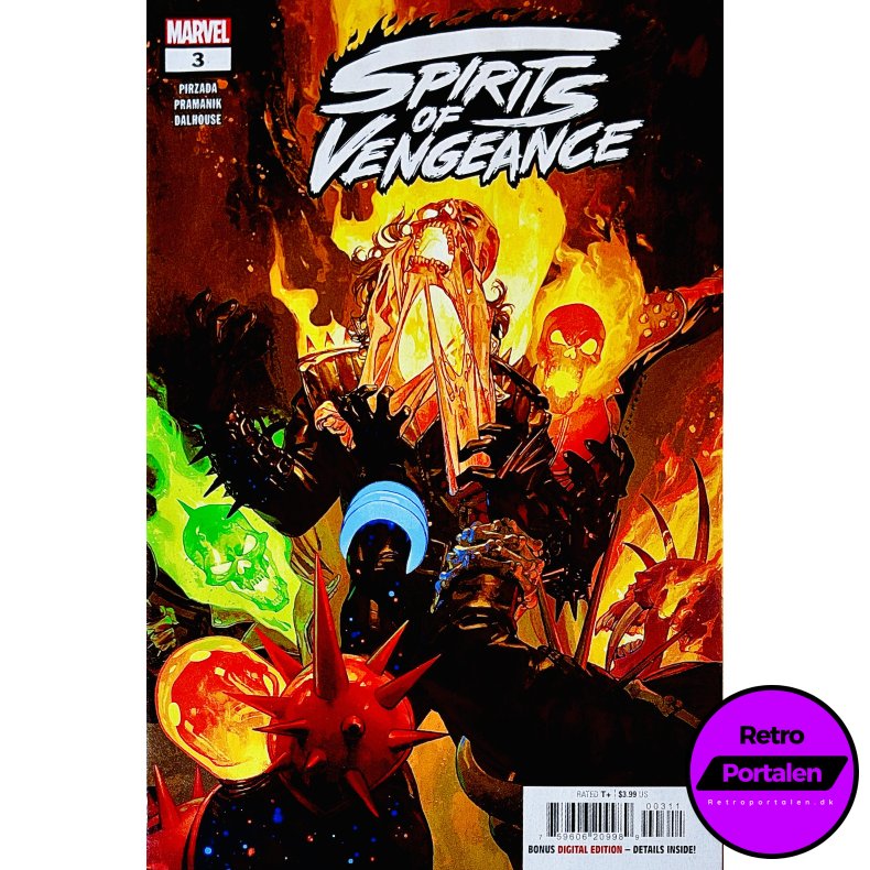 Spirits Of Vengeance Nr. 3 (Pirzada / Pramanik) (Engelsk) (Marvel) (Tegneserie)