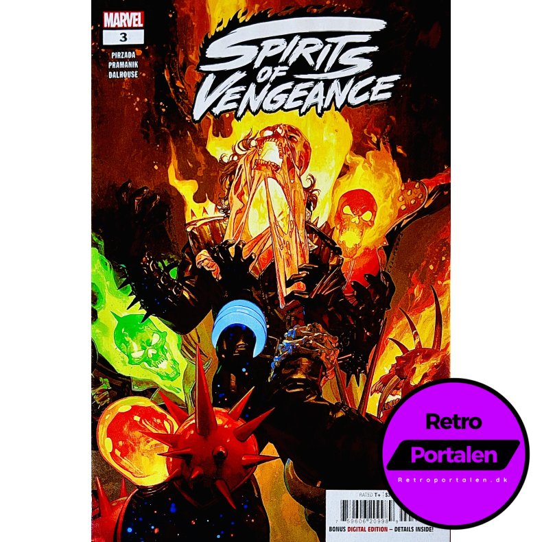 Spirits Of Vengeance Nr. 3 (Pirzada / Pramanik) (Engelsk) (Marvel) (Tegneserie)