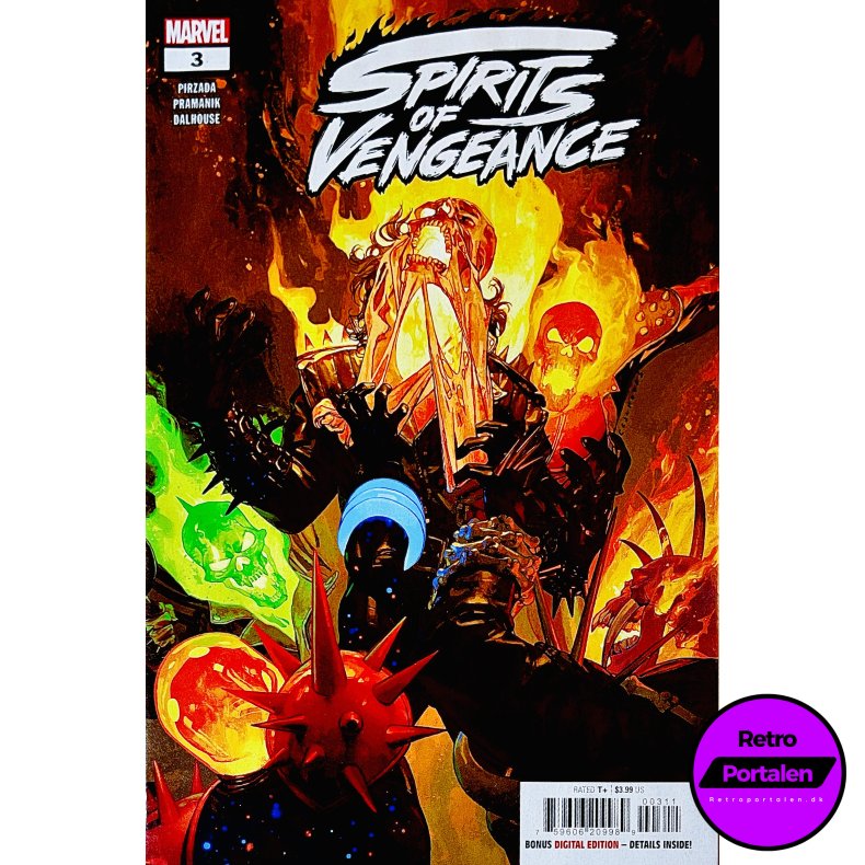 Spirits Of Vengeance Nr. 3 (Pirzada / Pramanik) (Engelsk) (Marvel) (Tegneserie)