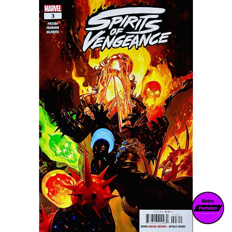 Spirits Of Vengeance Nr. 3 (Pirzada / Pramanik) (Engelsk) (Marvel) (Tegneserie)
