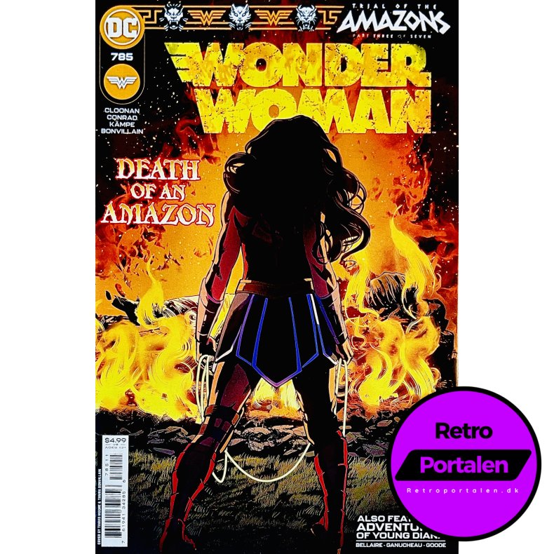 Wonder Woman Nr. 785 (Death Of An Amazon) (Cloonan / Conrad) (Engelsk) (DC Comics) (Tegneserie)