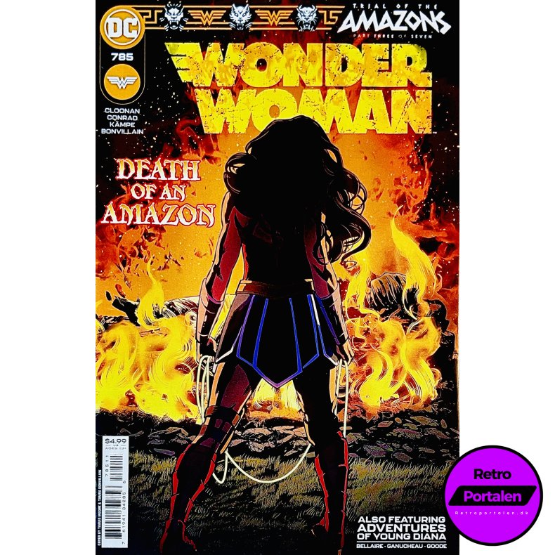 Wonder Woman Nr. 785 (Death Of An Amazon) (Cloonan / Conrad) (Engelsk) (DC Comics) (Tegneserie)