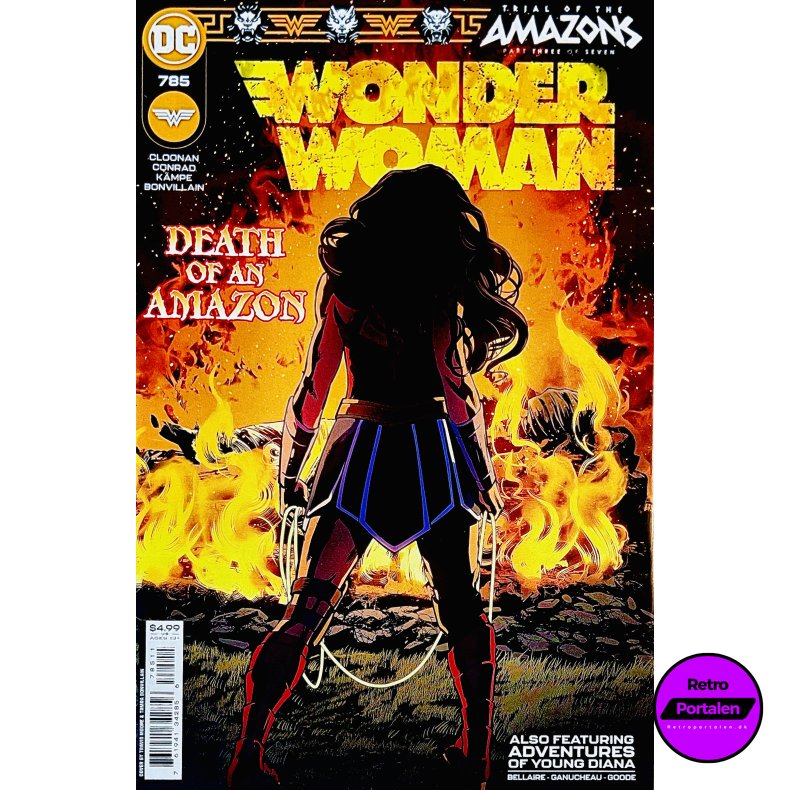 Wonder Woman Nr. 785 (Death Of An Amazon) (Cloonan / Conrad) (Engelsk) (DC Comics) (Tegneserie)