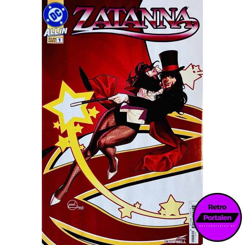 Zatanna Nr. 1 (Campbell) (Engelsk) (DC Comics) (Tegneserie)