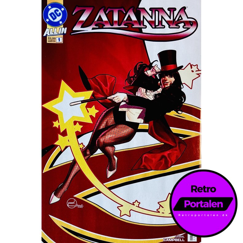 Zatanna Nr. 1 (Campbell) (Engelsk) (DC Comics) (Tegneserie)